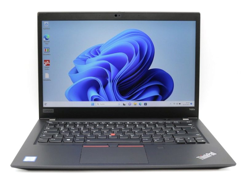 LENOVO THINKPAD T490s Laptop Intel Core i5 8th GEN 8GB DDR4, 256GB SSD, 14 FHD, Intel Irix XE Graphics, Windows 10, Natural Black
