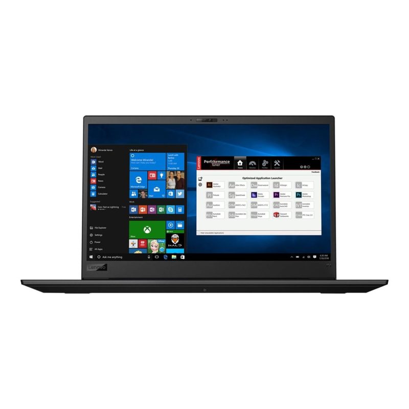 LENOVO P1 Laptop Intel Core i7 10th GEN 8GB DDR4, 256GB SSD, 15.6 FHD, Intel Irix XE Graphics, Windows 10, Natural Black
